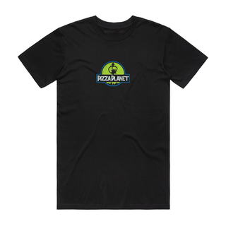 Pizza Planet - Slogan T-Shirt - Black