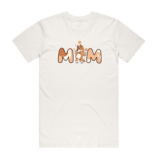 Bluey Mum - Mum T-Shirt - Natural