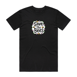 Save The Bees - Graphic T-Shirt - Black