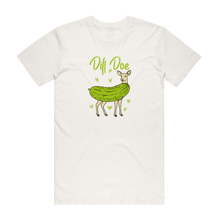 Dill Doe - Funny T-Shirt - Natural