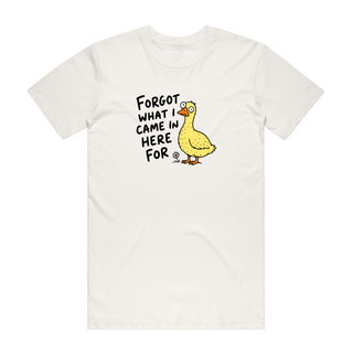 Forgot What I Came In Here For - Funny T-Shirt - Natural