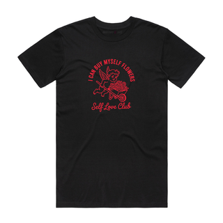 I Can Buy Myself Flowers - Valentine's Day T-Shirt - Black