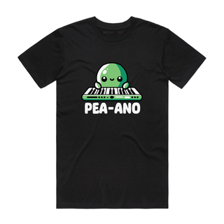 Pea ano - Music T-Shirt - Black