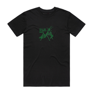 Tell Me To Smile More - Graphic T-Shirt - Black