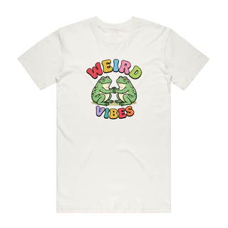 Weird Vibes - Funny T-Shirt - Natural