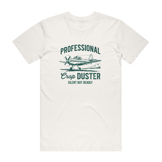 Professional Crop Duster - Funny T-Shirt - Natural