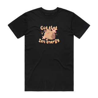 Got That Zen Energy - Graphic T-Shirt - Black