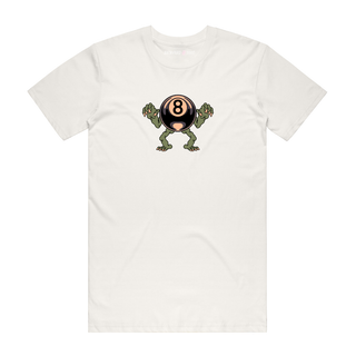 Monster 8Ball - Halloween T-Shirt - Natural