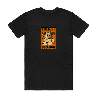 French Boodog - Halloween T-Shirt - Black