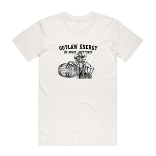 Outlaw Energy - Halloween T-Shirt - Natural