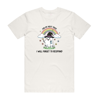 For My Next Trick - Halloween T-Shirt - Natural