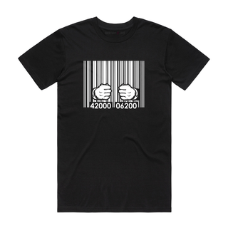 Barcode Jail - Graphic T-Shirt - Black