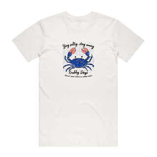 Crabby Days - Graphic T-Shirt - Natural