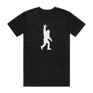 Rock Bigfoot - Graphic T-Shirt - Black