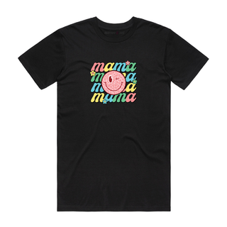 Mama (smile) - Mum T-Shirt - Black