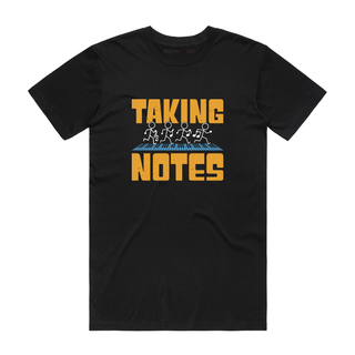 Taking Notes - Music T-Shirt - Black