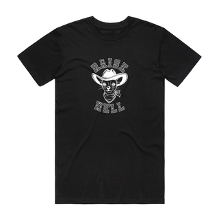 Raise Hell - Dog T-Shirt - Black