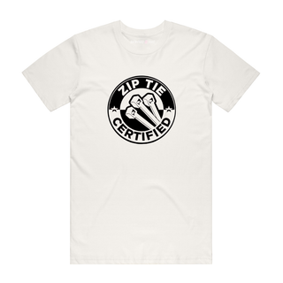 Zip Tie - Graphic T-Shirt - Natural