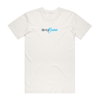 Only Gains - Gym T-Shirt - Natural