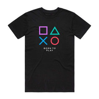 Born To Play - Gaming T-Shirt - Black