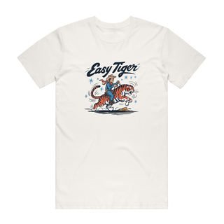 Easy Tiger (Cowboy) - Graphic T-Shirt - Natural