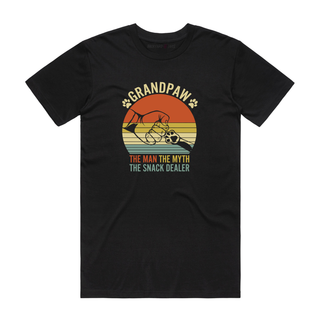 Grandpaw - Dad T-Shirt - Black