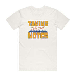 Taking Notes - Music T-Shirt - Natural
