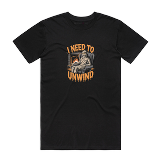 I Need To Unwind - Halloween T-Shirt - Black