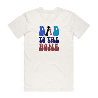 Dad To The Bone - Dad T-Shirt - Natural
