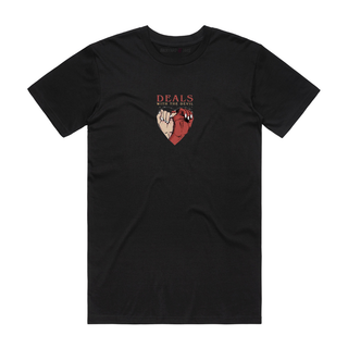 Deal With The Devil - Halloween T-Shirt - Black
