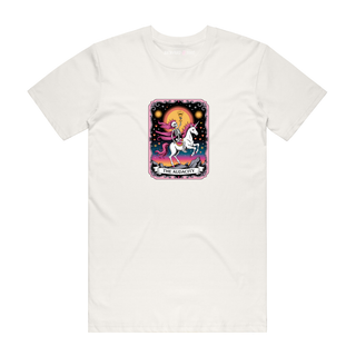 The Audacity Skull - Halloween T-Shirt - Natural
