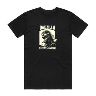 Dadzilla - Dad T-Shirt - Black