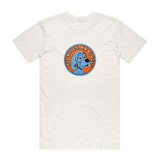 All Blues No Clues - Graphic T-Shirt - Natural