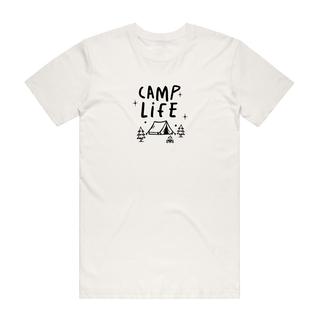 Camp Life - Graphic T-Shirt - Natural