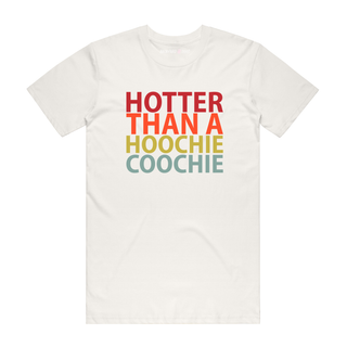 Hoochie Coochie - Slogan T-Shirt - Natural