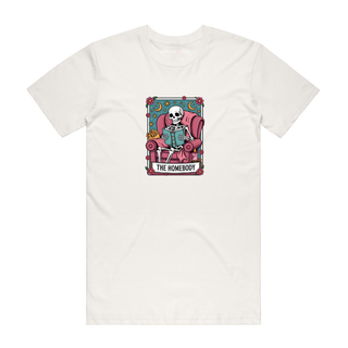 The Homebody (Skull) - Graphic T-Shirt - Natural