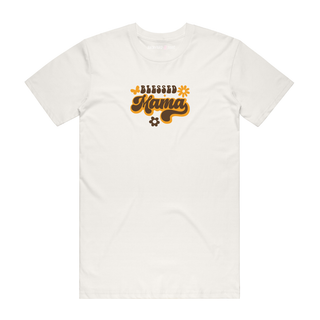 Blessed Mama - Mum T-Shirt - Natural