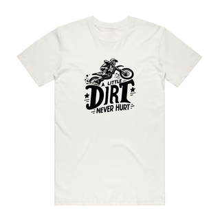A Little Dirt Never Hurt - Bike T-Shirt - Natural