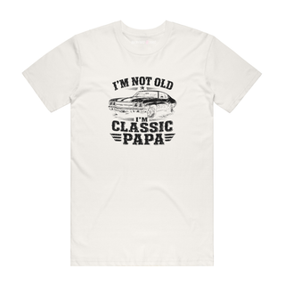 Classic Papa - Dad T-Shirt - Natural