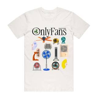 Fan of Fans - Funny T-Shirt - Natural
