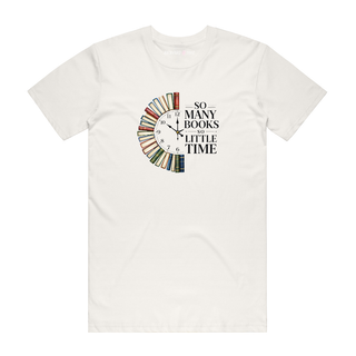 So Many Books So Little Time - Book T-Shirt - Natural