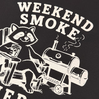 Weekend Smoke Therapy - Graphic T-Shirt - Black