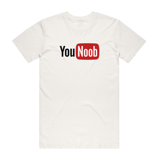 YouNoob - Funny T-Shirt - Natural
